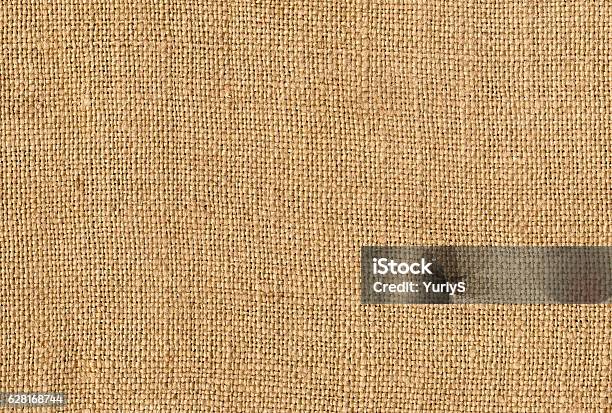 Old Burlap Surface Stock Photo - Download Image Now - Burlap, Backgrounds, Textured