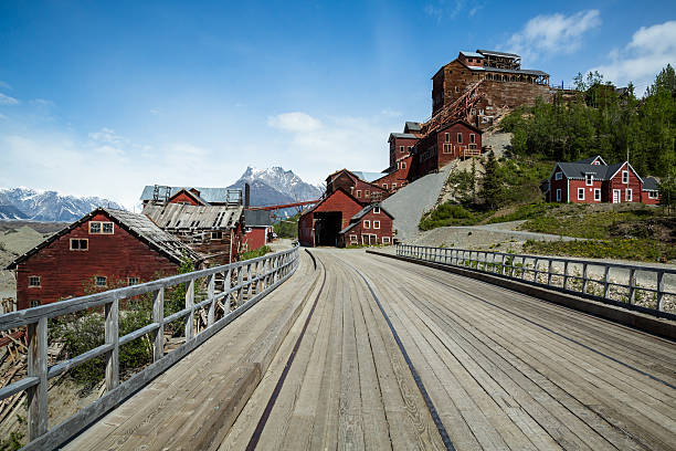 istock Ghost town of Kennicott, Alaska 628193506