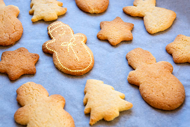 istock Homemade christmas cookies. 628194956