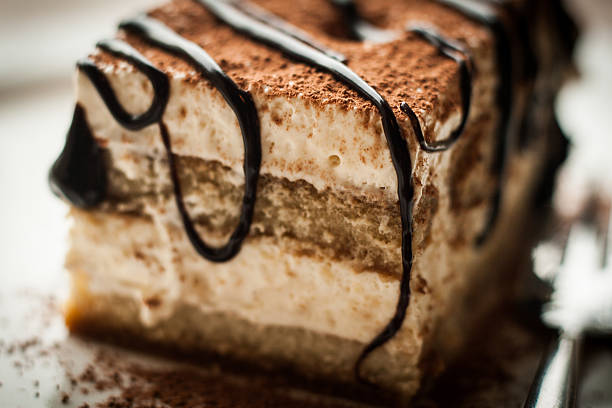 Tiramisu Cake stock photo