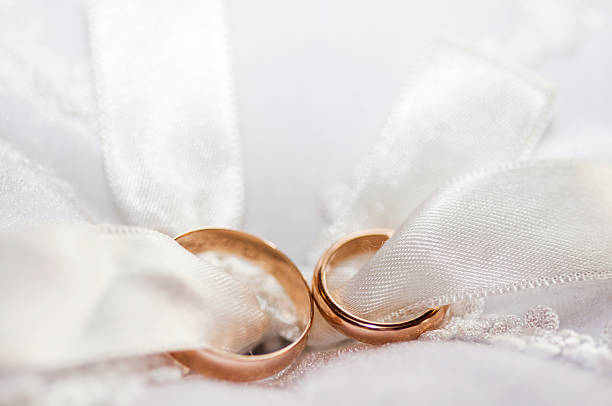istock The composition of the wedding rings closeup 628209938