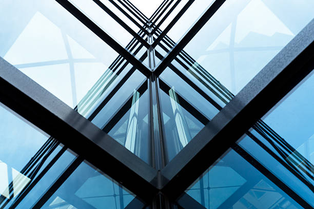 istock glass architecture of modern building in tokyo 628211164