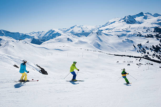 istock Family ski vacation 628218172