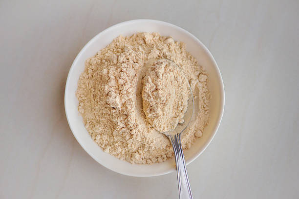 istock Maca powder superfood 628218976
