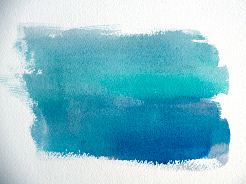 Blue / Green Brush Stroke, great for use as a background in your design.