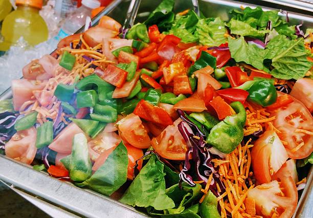 istock Fresh Garden Salad at Restuarant 628233610