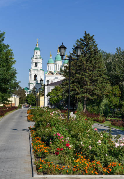istock Kremlin area in Astrakhan. Russia 628245588