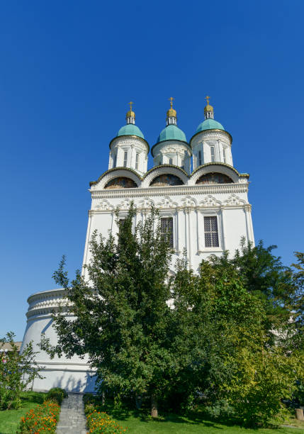 istock Cathedral of the Assumption in Kremlin Astrakhan 628245824