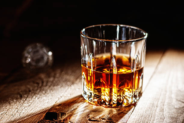 istock Glass of whiskey 628247120