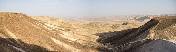 istock Wide angle panorama of Desert landscape 628247540