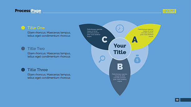 Three Topic Template Three Points Slide Template Illustrations, Royalty-Free Vector Graphics ...