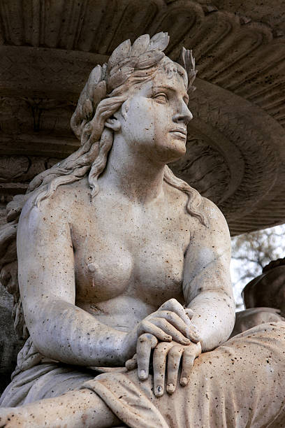istock Fragment statue Danubius Water Fountain 628265308
