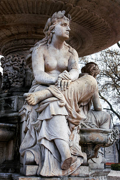 istock Fragment statue Danubius Water Fountain 628265346