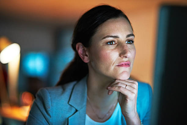 istock Troubled by the quarterly report 628276738