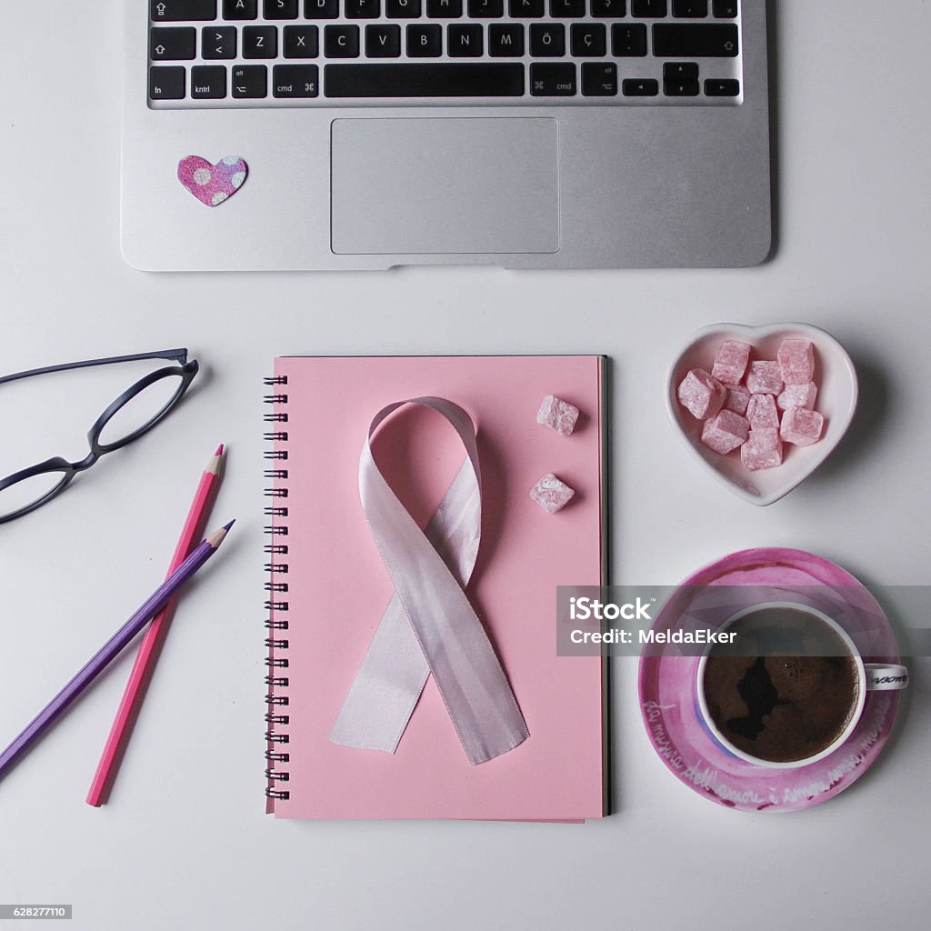 Breast cancer Adult Stock Photo