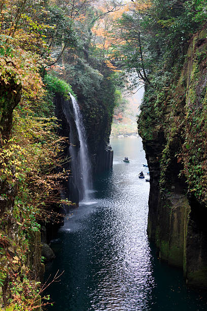 istock Manai Falls - A power spot in Japan, Takachiho Gorge 628277574