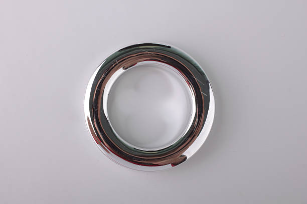 istock Plastic rings for fastening the fabric to the cornice. 628279544
