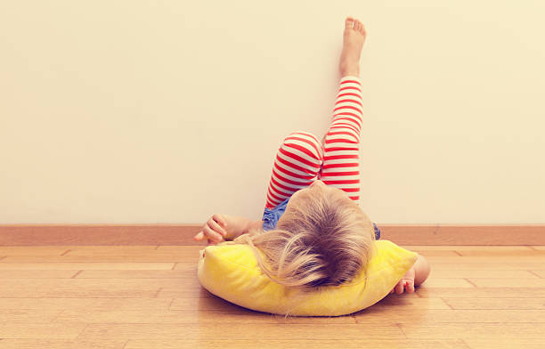 istock little girl relax at home 628279954