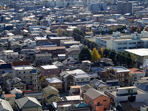 istock Scenery seen from a high-rise apartment 628287770