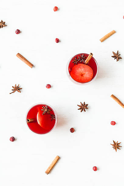 istock Christmas drink. Traditional mulled wine with spices 628287818