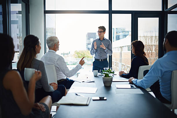 istock All ideas are welcome in this boardroom 628296946