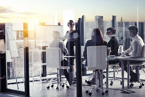 istock Conquering the city from the boardroom 628308050