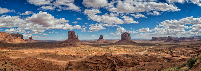 Monument Valley Navajo National Monument in Utah Arizona, USA