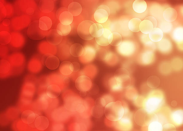 istock Festive background with defocused lights.red  blur background. 628316832