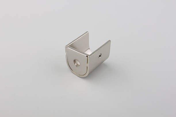 istock Bracket for curtain cornices on the white background. 628317530