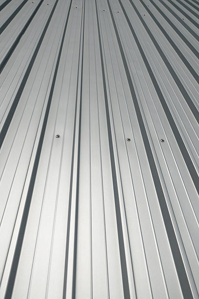 istock Vanishing Aluminium Lines 628325936