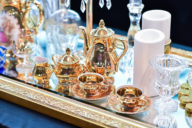 istock Decoration for wededing party 628330480