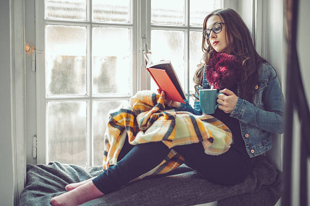 istock Young woman at home 628333646