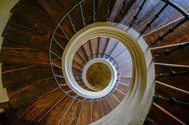 istock Spiral Stairs in Cathedral of Assumption 628333706