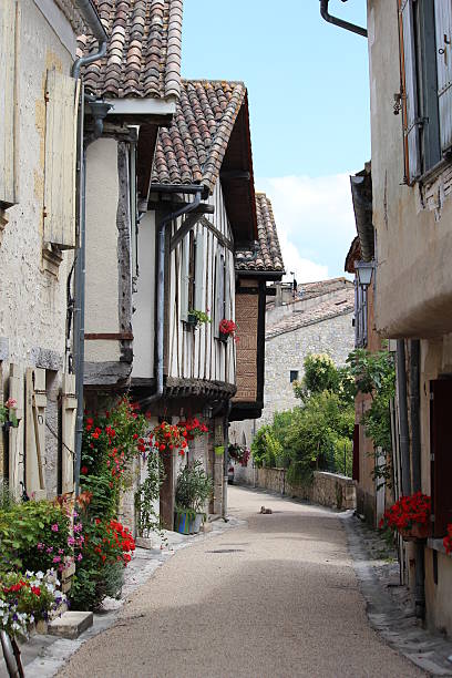 istock Tudor architecture in France 628343696