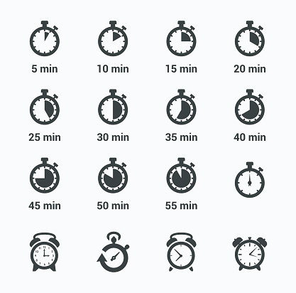 Vector illustration of the 25 business strategy icons.