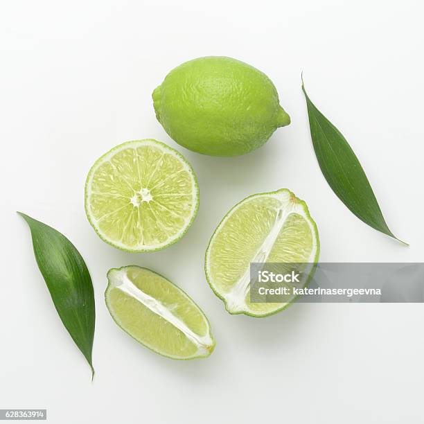 Lime Stock Photo - Download Image Now - Lime, Lemon - Fruit, Slice of Food