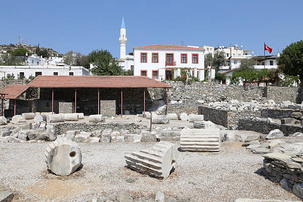 istock Mausoleum at Halicarnassus in Bodrum, Turkey 628366742