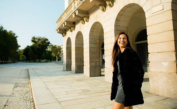 istock Smiling elegante woman. 628369006