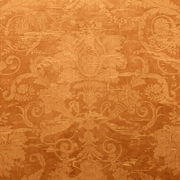 Vintage wallpaper with shabby tapestry pattern Vintage golden wallpaper with shabby tapestry victorian pattern. Square image tapestry photos stock pictures, royalty-free photos & images
