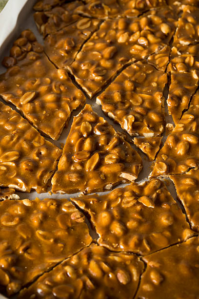 istock Homemade Holiday Peanut Brittle 628417396