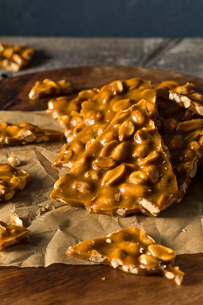 istock Homemade Holiday Peanut Brittle 628417534