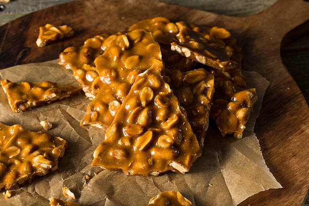 istock Homemade Holiday Peanut Brittle 628417552