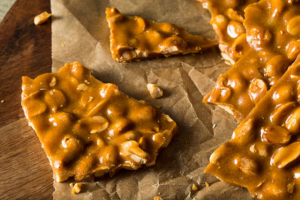 istock Homemade Holiday Peanut Brittle 628417586