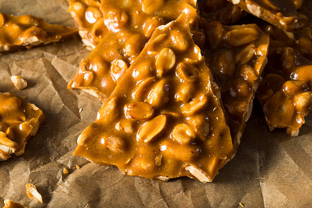 istock Homemade Holiday Peanut Brittle 628417614
