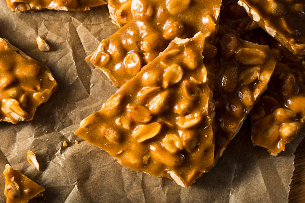 istock Homemade Holiday Peanut Brittle 628417638