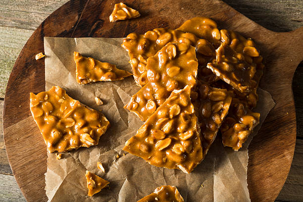 Homemade Holiday Peanut Brittle