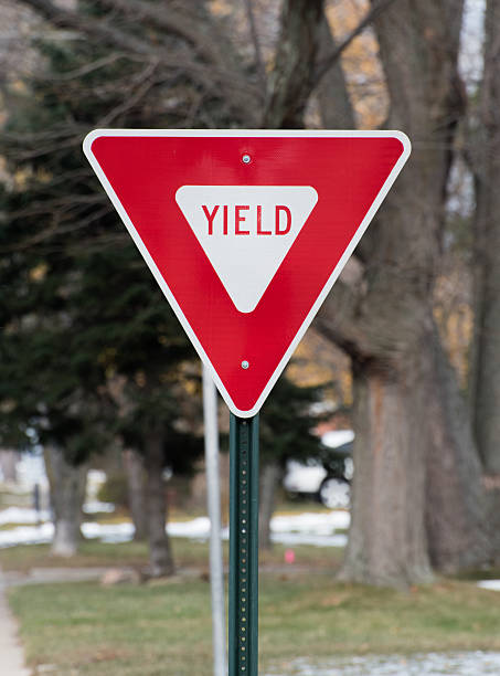 istock Yield street sign 628418494
