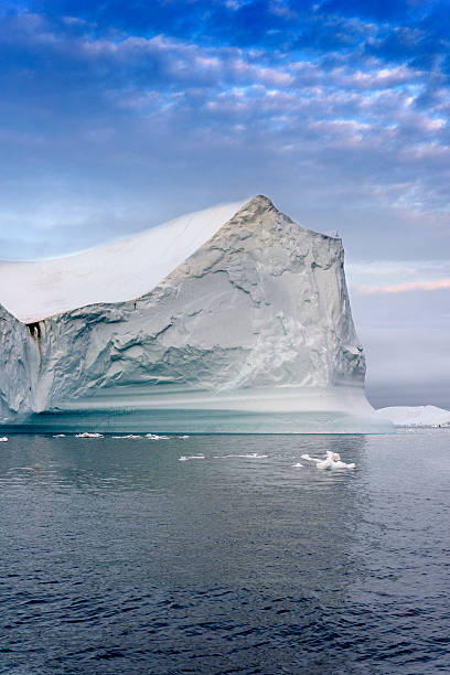 istock Icebergs on arctic ocean in Greenland 628418616