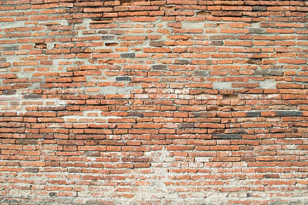 background of old brick wall stock photo