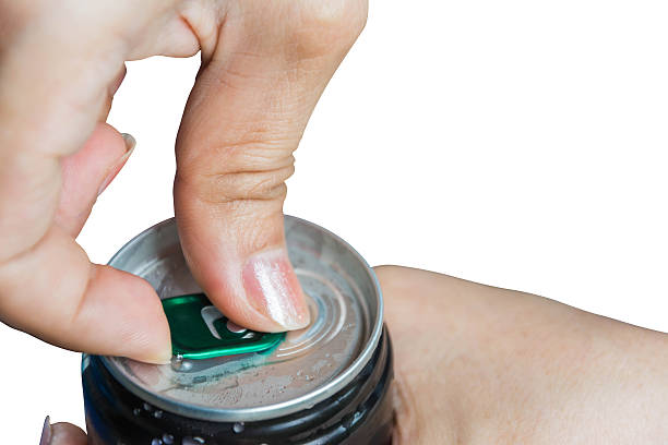 istock woman’s hand holding and opening can 628439412